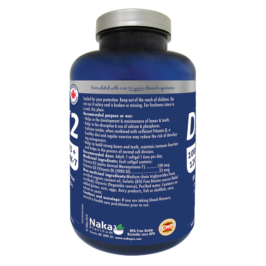 Vitamin D3+K2 | 150 Softgels