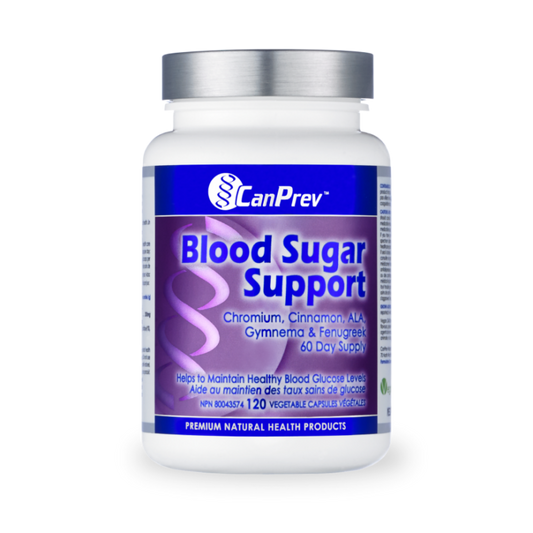 CanPrev Blood Sugar Support | 120 Caps.