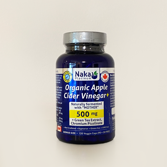 Organic Apple Cider Vinegar | 120 Caps.