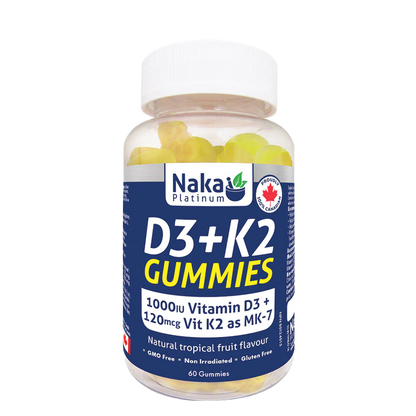 Vitamin D3 + K2 Gummies | 60 Gummies