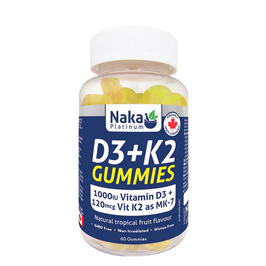 Vitamin D3 + K2 Gummies | 60 Gummies