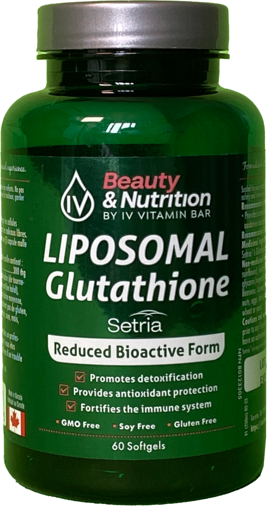 IV Beauty & Nutrition LIPOSOMAL Glutathione | 60 softgels