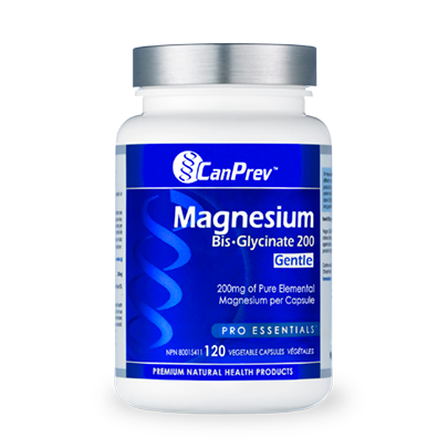 CanPrev Magnesium Bis-Glycinate 200 Gentle